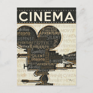 Carte Postale Film Caméra Reel