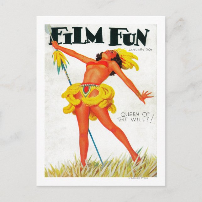 Carte Postale Film Fun Magazine Couverture 4 (Devant)