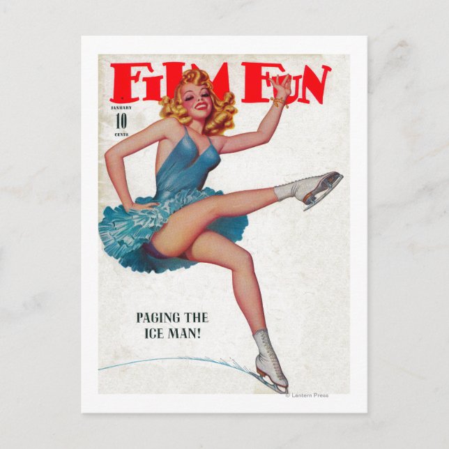 Carte Postale Film Fun Magazine Couverture 8 (Devant)