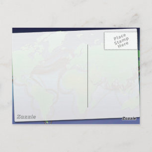 Carte Postale Fils du monde - Câbles sous-marins