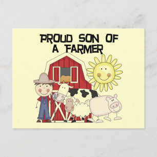 Carte Postale Fils fier des T-shirts et des cadeaux d'un
