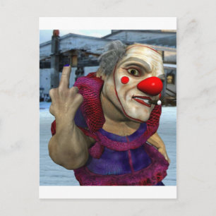 Carte Postale Filthy the Clown