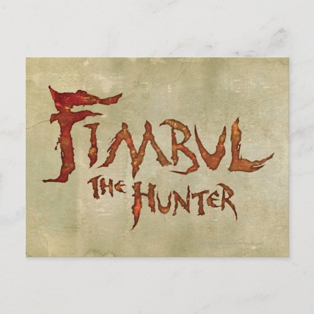 Carte Postale Fimbul Le Chasseur (Devant)