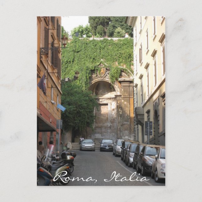 Carte Postale Fin d'après-midi à Rome (Devant)