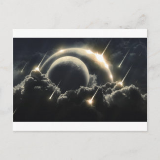 Carte Postale Fin du monde, Impact météorite