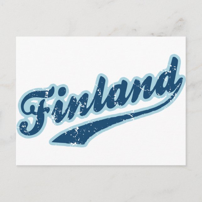 Carte Postale Finlande (Devant)