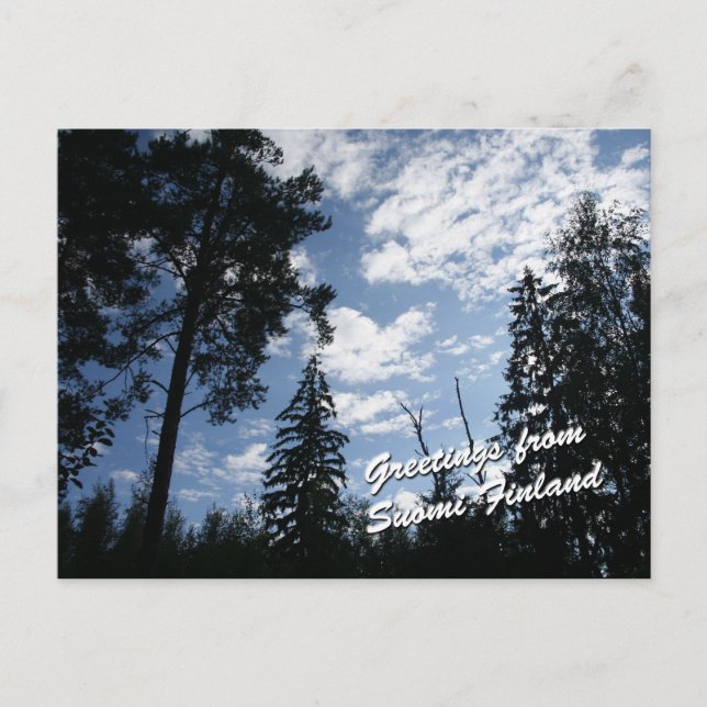 Carte Postale Finlande (Devant)