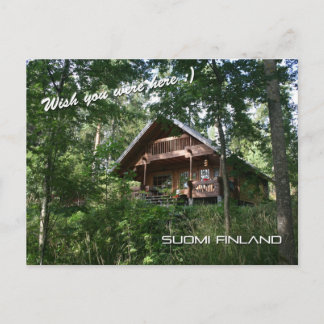 Carte Postale Finlande Chalet d'été