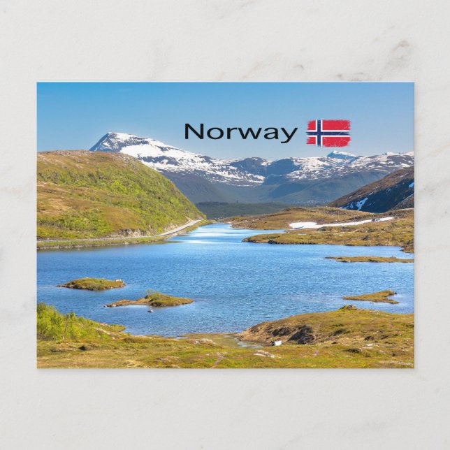 Carte Postale Finnvikvatnet (Devant)