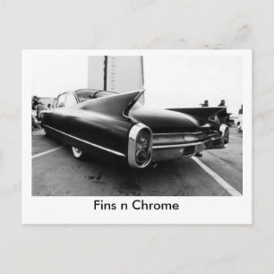 Carte Postale Fins n Chrome