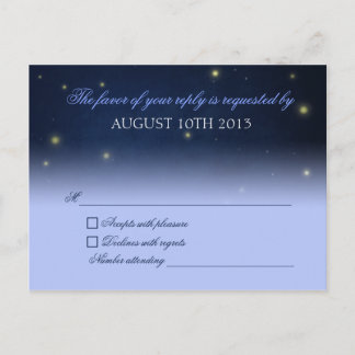 Carte postale Fireflets RSVP