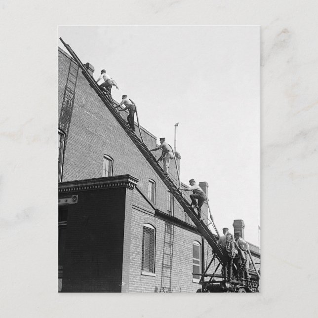 Carte Postale Firemen Training School (Devant)