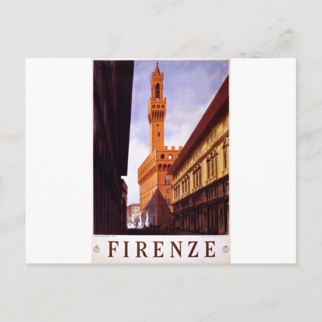 Carte Postale Firenze (Devant)
