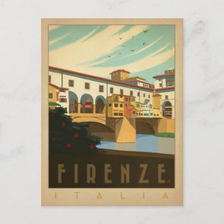 Carte Postale Firenze, Italie
