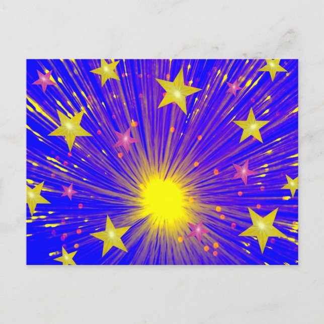 Carte postale Firework (Devant)