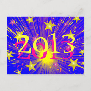 Carte postale Firework '2013'