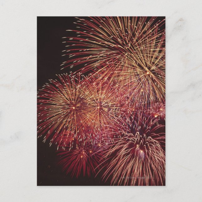 Carte Postale Fireworks 3 (Devant)