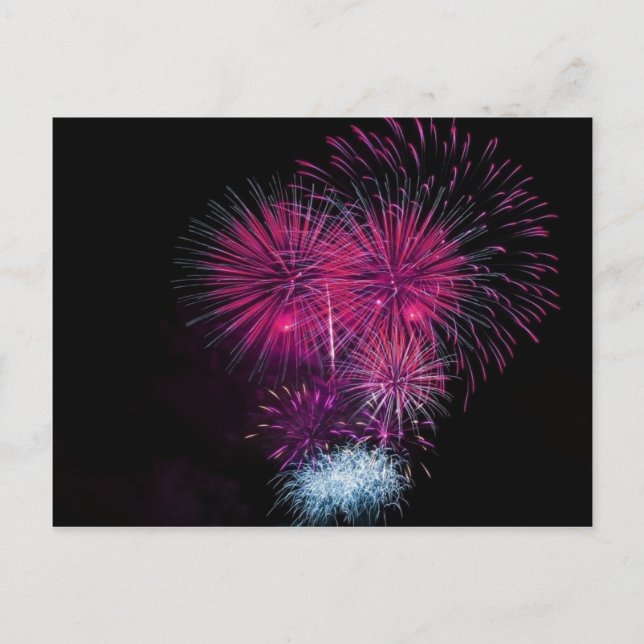 Carte Postale Fireworks 4 (Devant)
