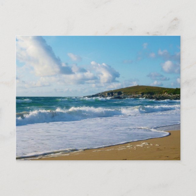 Carte Postale Fistral Beach Newquay Cornwall Angleterre (Devant)