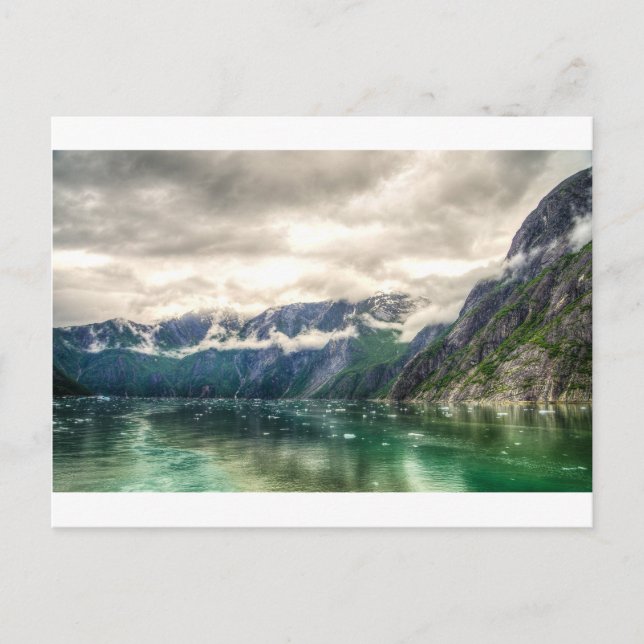 Carte Postale Fjord Tracy Arm en Alaska (Devant)
