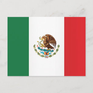 Carte Postale Flag of Mexico