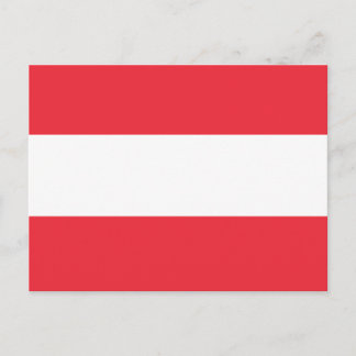 Carte Postale Flagge Österreich Postkarte