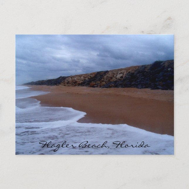 Carte Postale Flagler Beach Floride (Devant)
