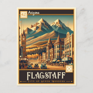 Carte Postale Flagstaff, Arizona   VINTAGE