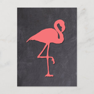 Carte Postale Flamant rose