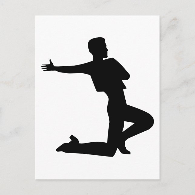 Carte Postale Flamenco (Devant)