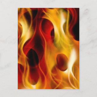 Carte Postale Flames