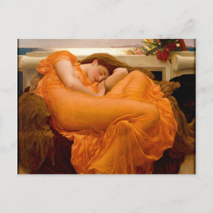Carte Postale Flaming Juin Peinture Par Frederic Leighton