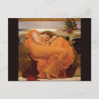 Carte Postale Flaming June par Frederic Leighton