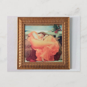Carte Postale Flaming June (reproduction, photo)