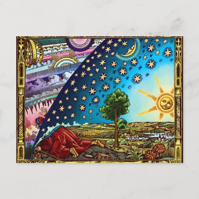 Carte postale Flammarion Dome ! (Devant)
