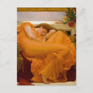 Carte Postale Flamme Juin par Sir Frederic Leighton