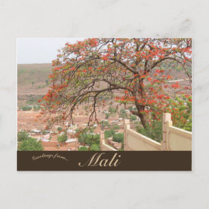 Carte Postale Flammes à Bamako Mali