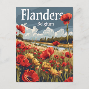 Carte Postale Flandre Belgique