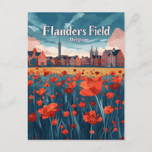 Carte Postale Flandre Field Belgique