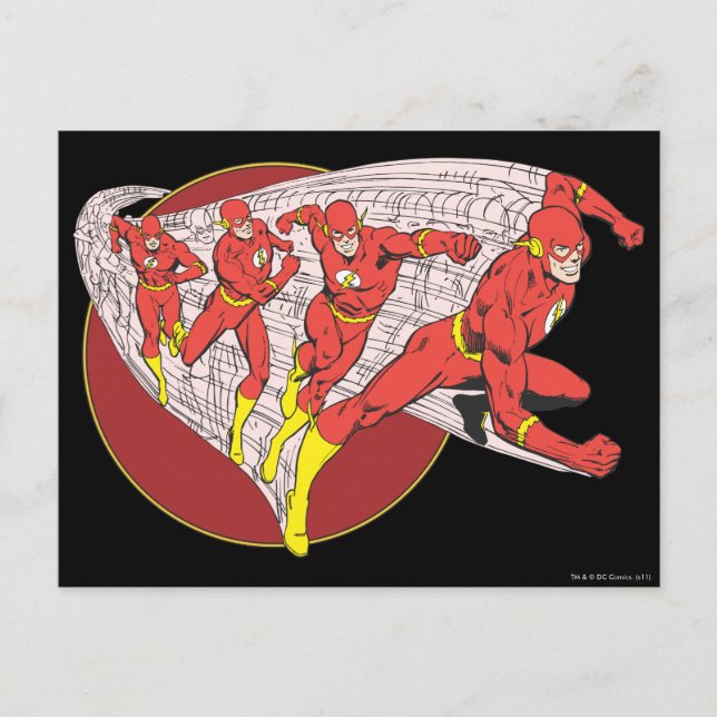 Carte Postale Flash en mouvement (Devant)