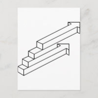 Flèche ou pointes illusion optique