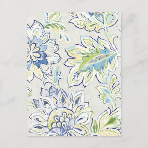 Carte Postale Fleur Bleue Bohème
