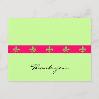 Carte postale Fleur de lis