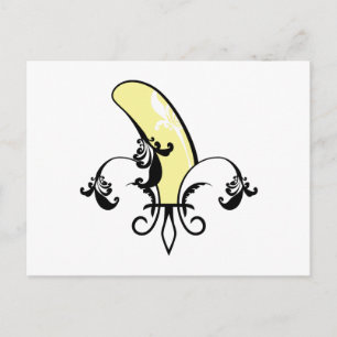 Carte Postale fleur de lis