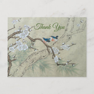 Carte Postale Fleur de prune au printemps