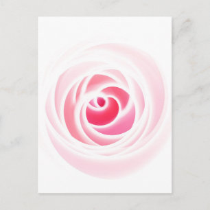 Carte Postale Fleur de Rose numérique créée par Tutti