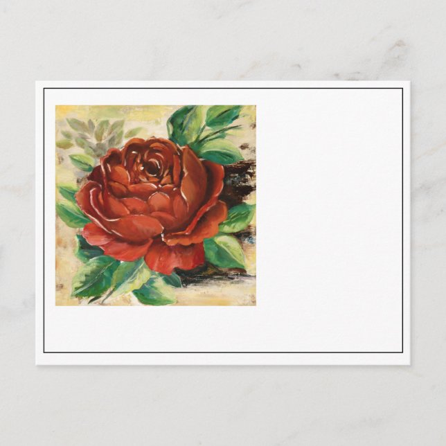 Carte Postale Fleur n° 1 (Devant)