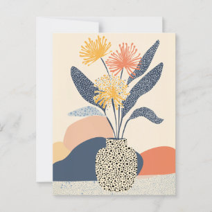 Carte Postale Fleur point n° 026