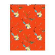 Fleur rouge Abstraite