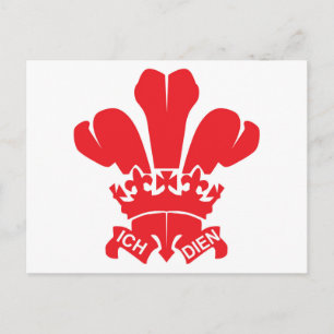 Carte Postale Fleur rouge de Lis